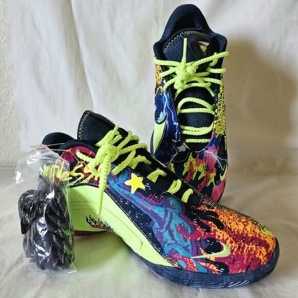 Nike Lebron 22 'Bryce's World' SZ 8 Men's HV8451-400 New Bright Green Mullti - Picture 1 of 11